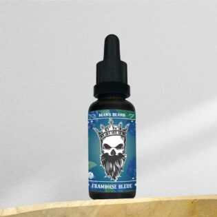 Huile à Barbe Framboise Bleue