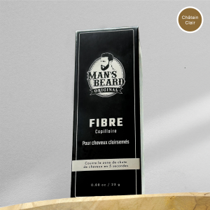 Man's beard - Fibre Capillaire Chatain Clair - 25g