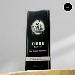 Man's beard - Fibre Capillaire noir - 25g