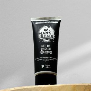 Man's beard - Gel de Rasage Premium en Flacon - 100 ml