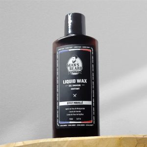 Man's beard - Liquid Wax – Gel Coiffant -Effet mouillé - 150 ml