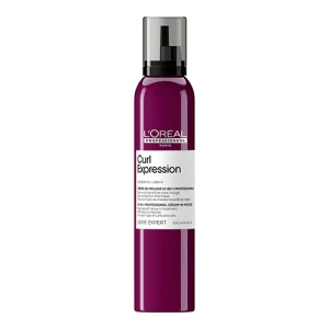 L'Oréal Professionnel - Curl Expression -Crème-en-Mousse 10-en-1 -hydratante et protection thermique - 235 g